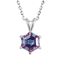 🌠 Starlight Hexagon Necklace